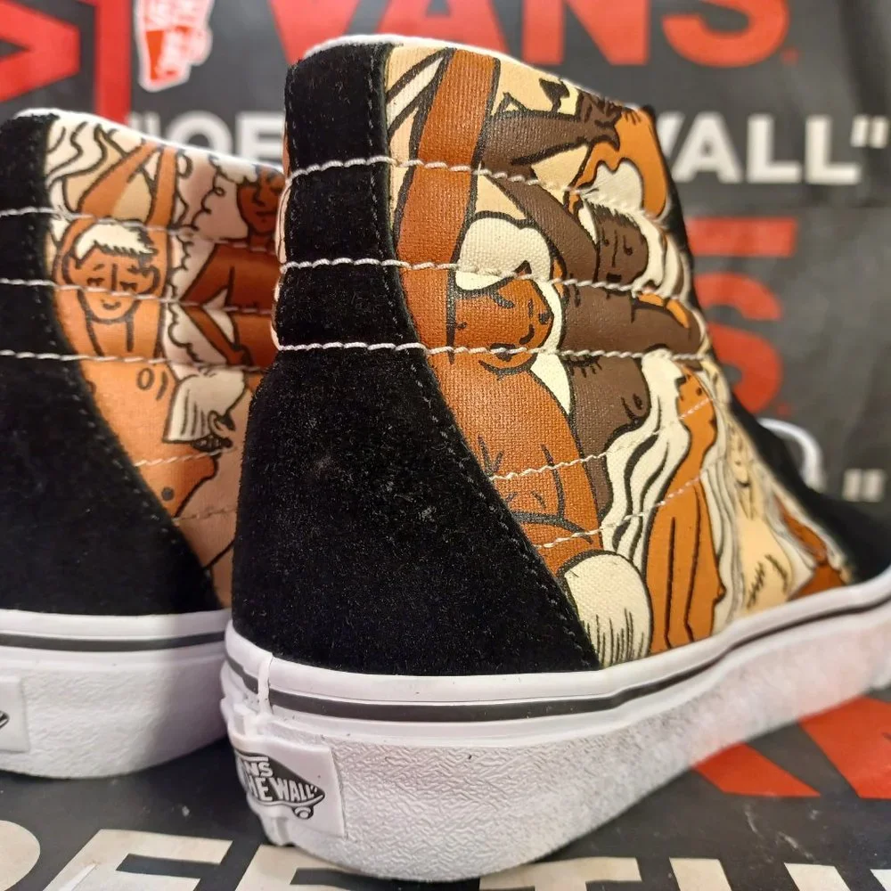 Vans Men's 5/Women's 6.5 Breast Cancer Awareness Sk8-Hi VN0A4BV6TRL